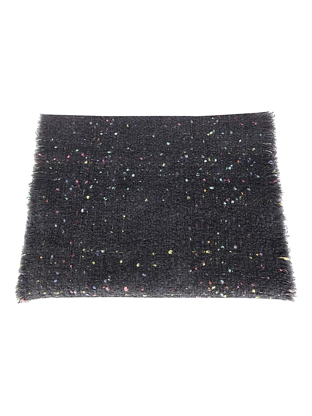 Faliero Sarti Francesca fringed scarf - Grijs