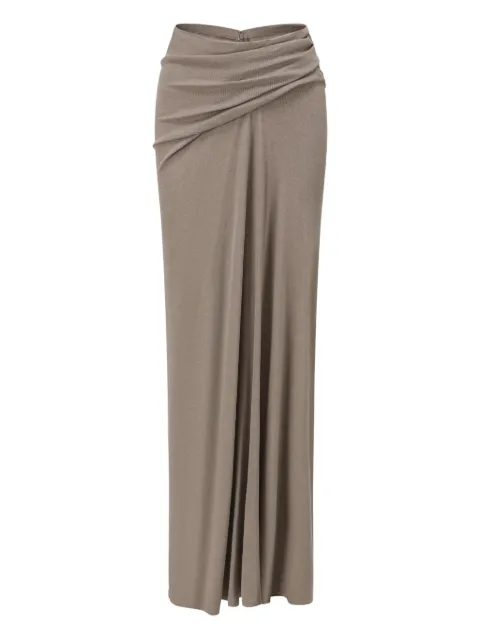 OUDE WAAG draped maxi skirt