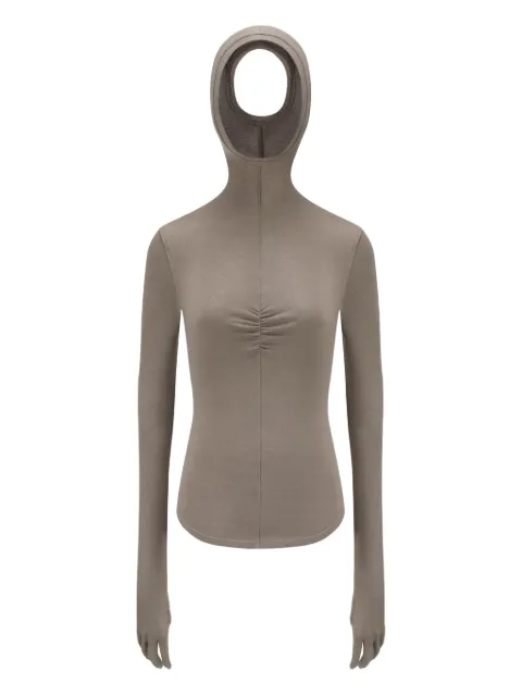 OUDE WAAG Gentle Armour Glove hooded long-sleeve top