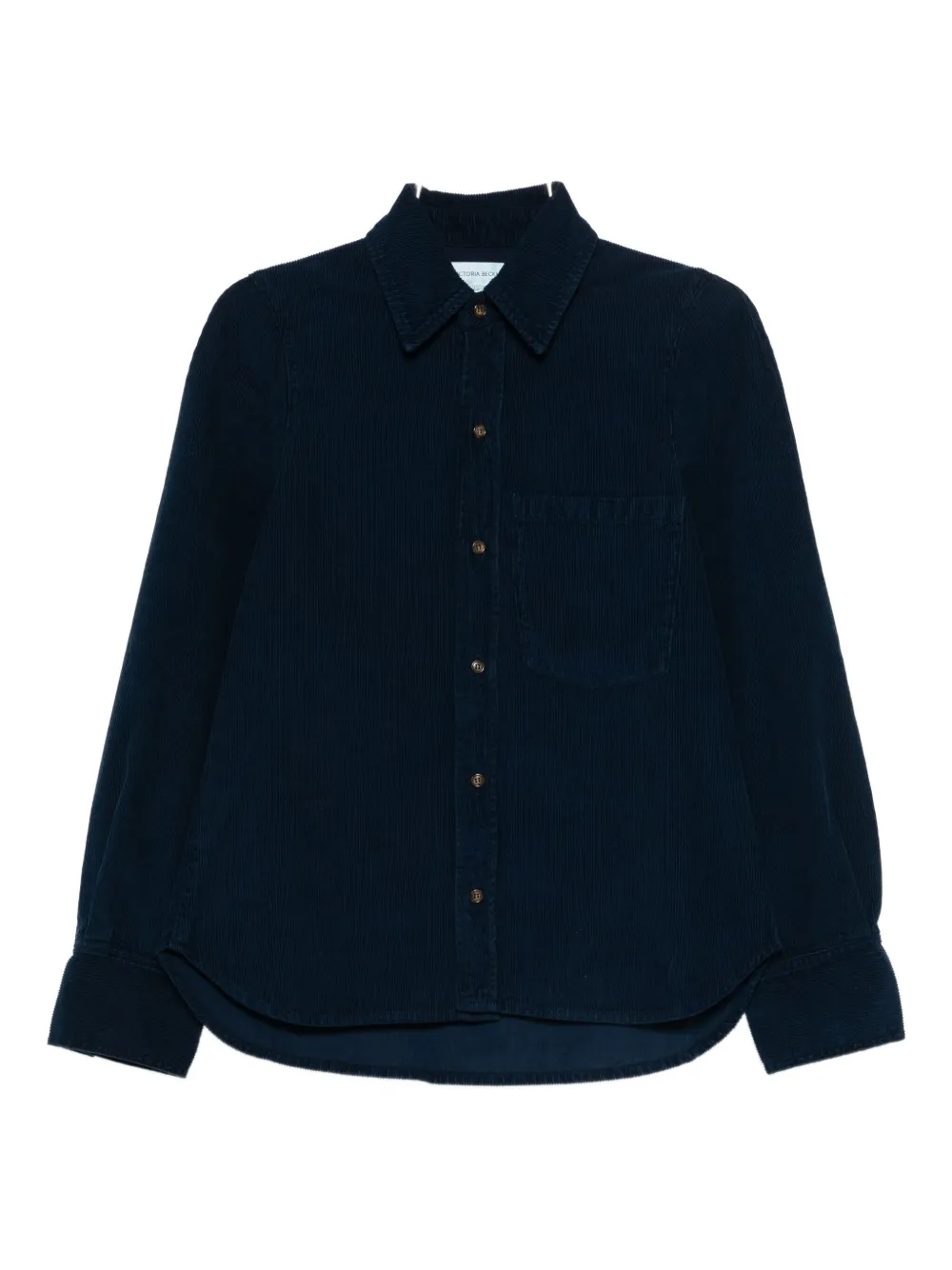 Victoria Beckham Pocket buttoned top | Blue | Image 1