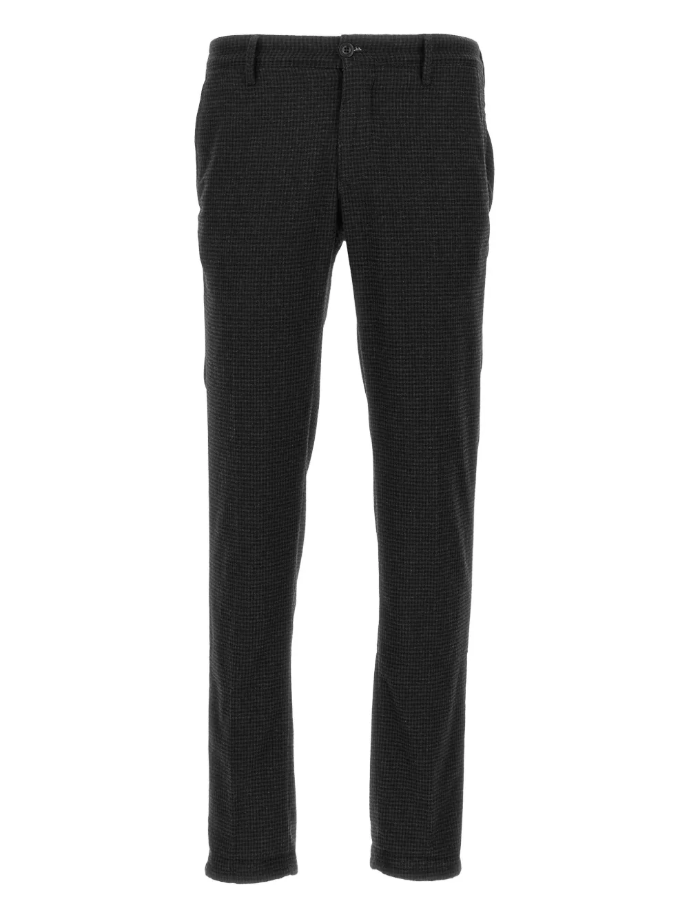 Incotex patterned trousers - ブラック Incotex patterned trousers - ブラック