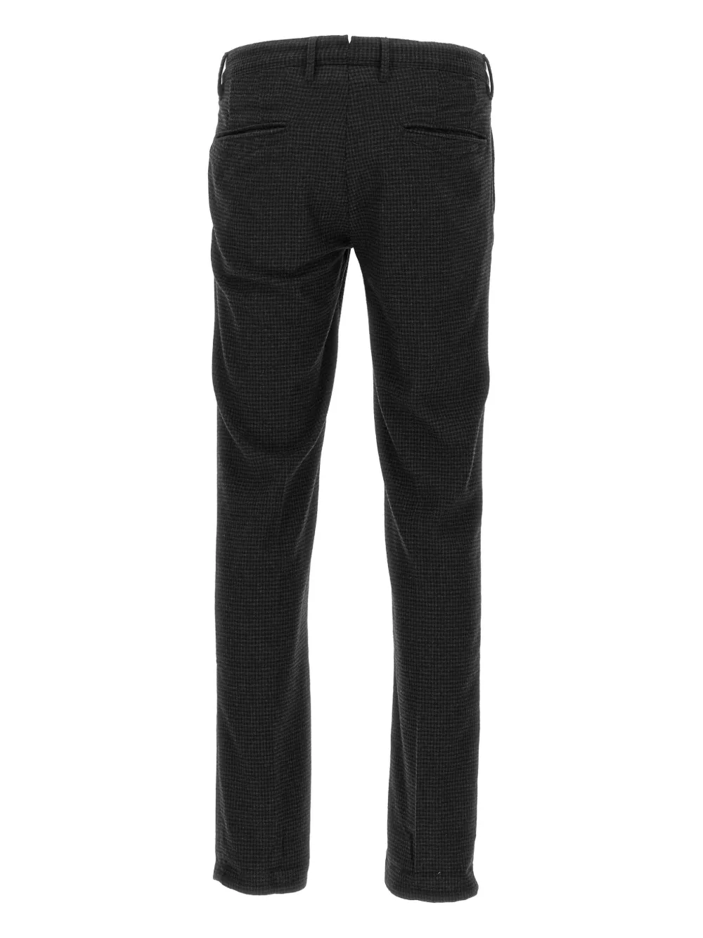 Incotex patterned trousers - Zwart