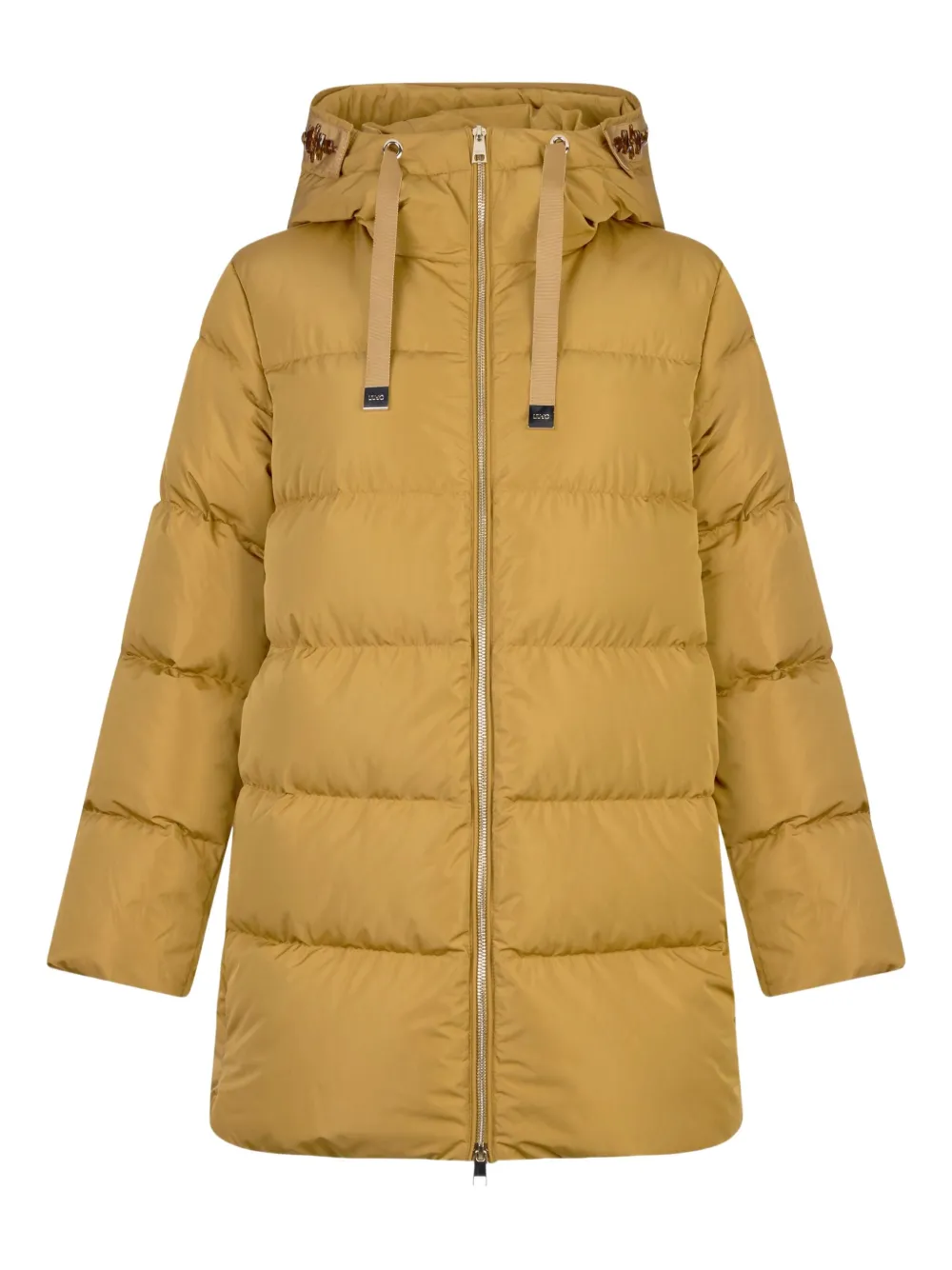 LIU JO quilted bejewelled embroidery jacket | Yellow | Image 1
