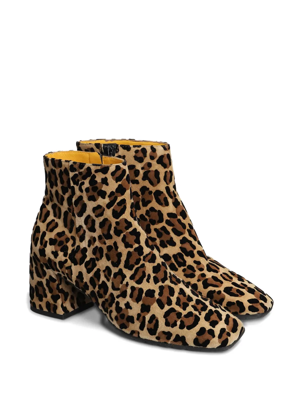 mara bini side-zip animal-print ankle boots | Ankle Boots | Image 2