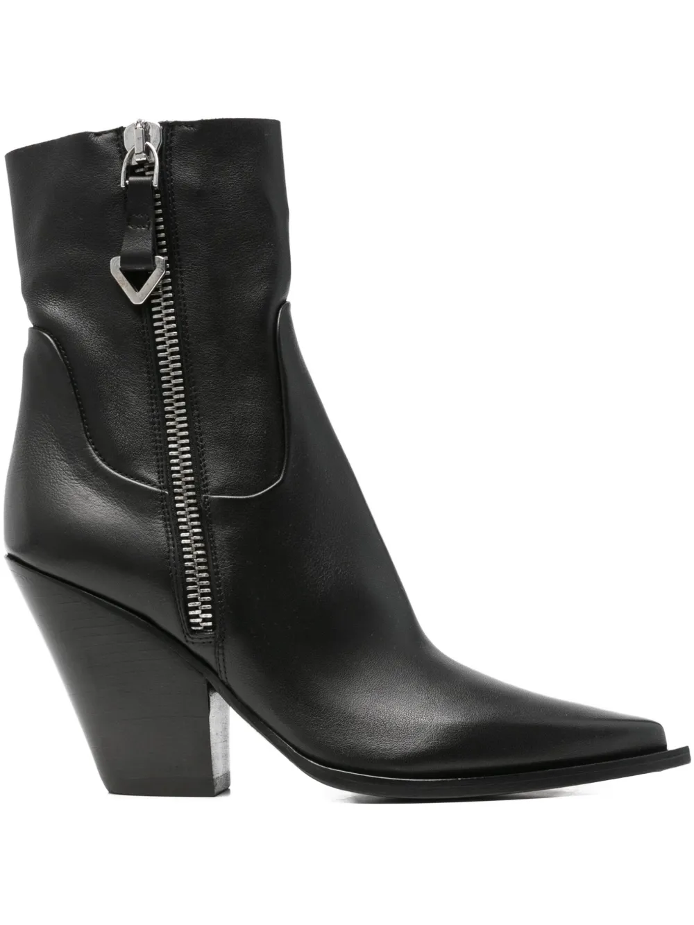 Elena Iachi 90mm pointed-toe ankle boots | Black | Image 1