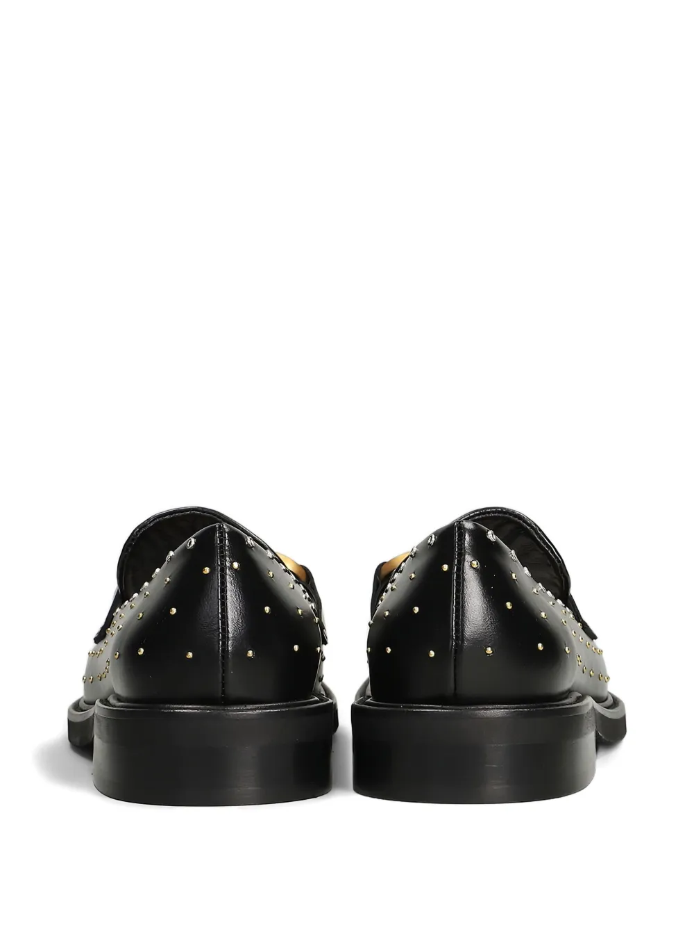 mara bini Loafers met studs Zwart