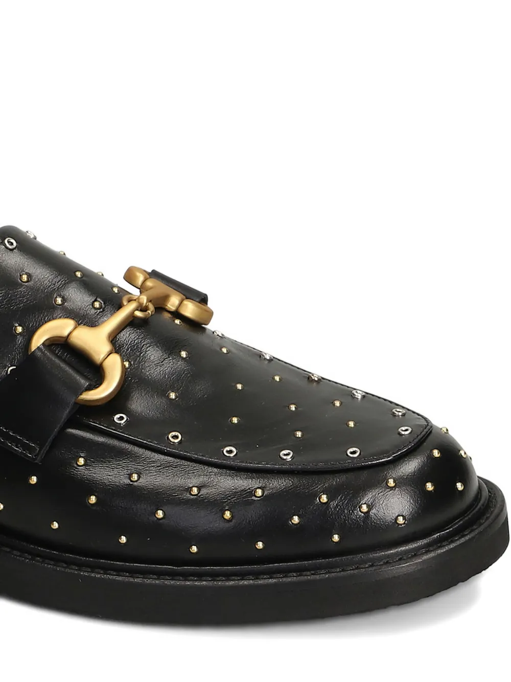 mara bini Loafers met studs Zwart