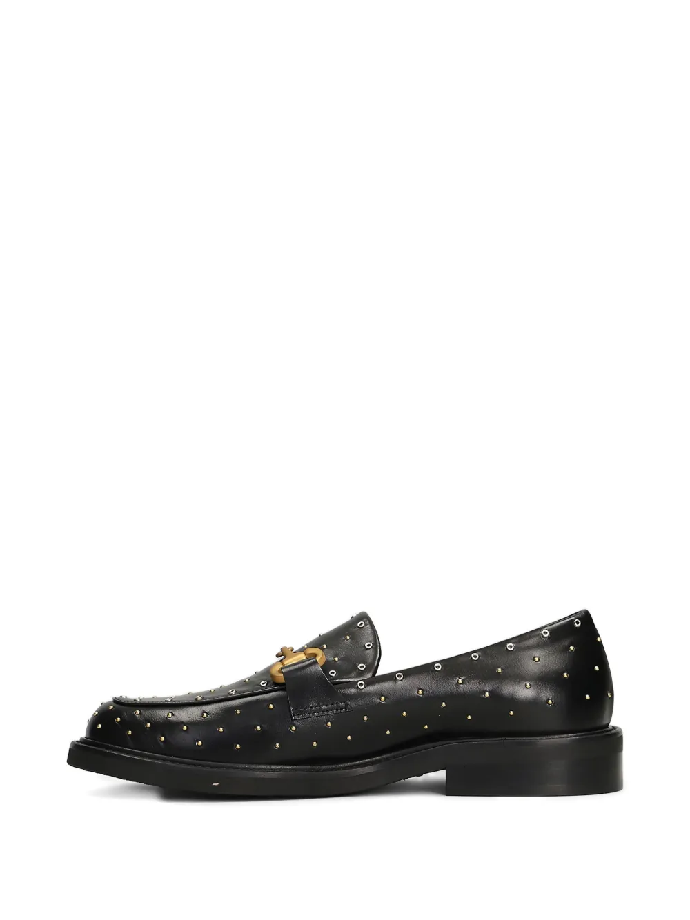 mara bini Loafers met studs Zwart