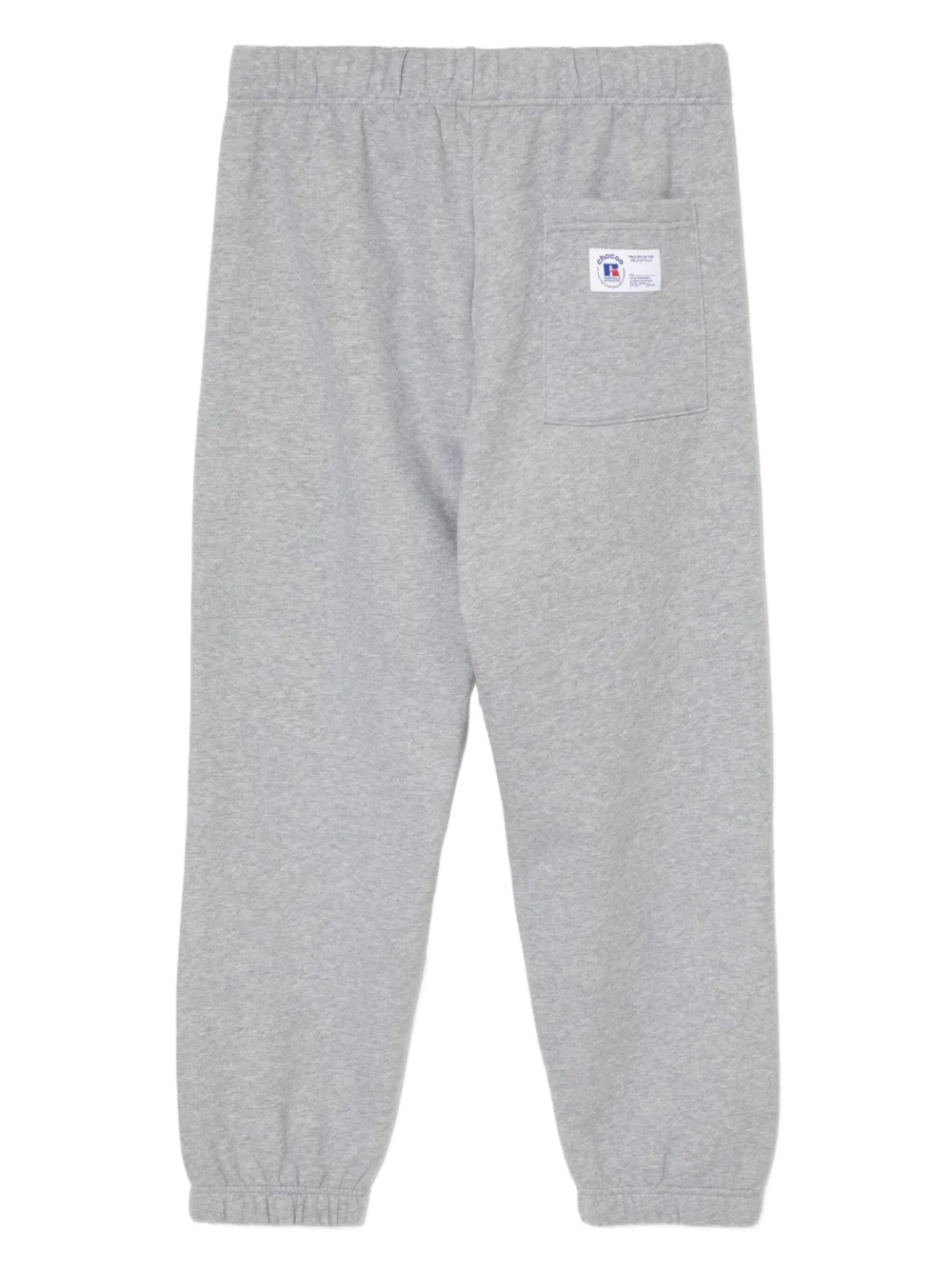 CHOCOOLATE x Russell Athletic bear-embossed trousers | Grey | Image 1