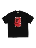 A BATHING APE® Graffiti Ape Head T-shirt - Black