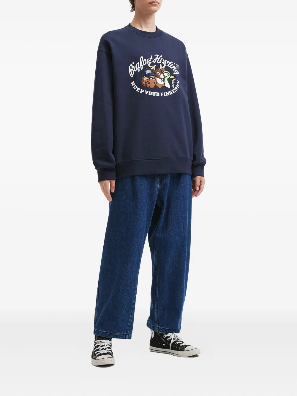 FINGERCROXX graphic-print sweatshirt | Sweatshirts | Image 2