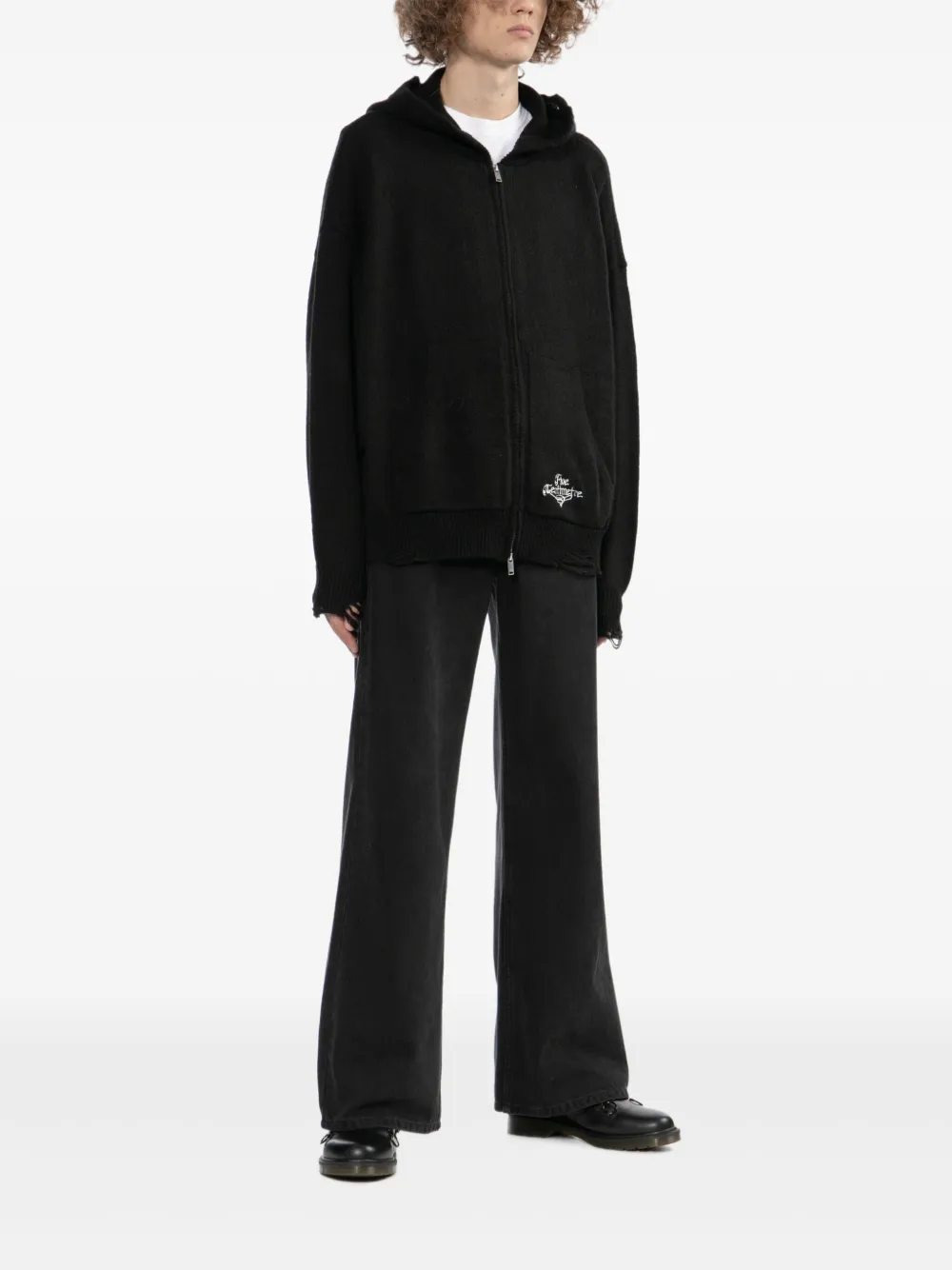 FIVE CM logo-embroidered cardigan | Cardigans | Image 2