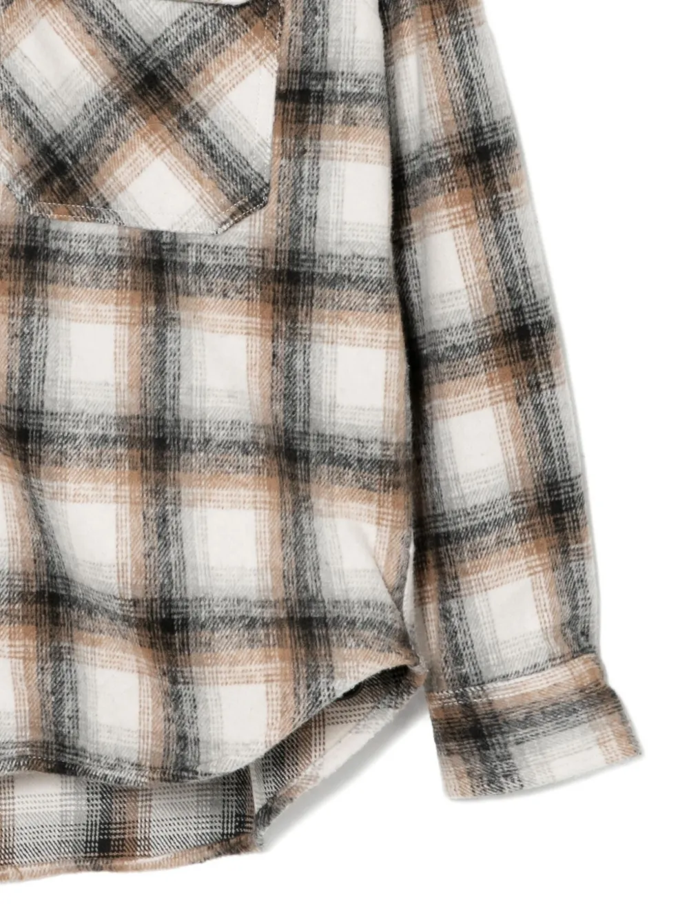 CHOCOOLATE Jack met geborduurd logo Beige