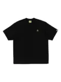 A BATHING APE® embroidered T-shirt - Black