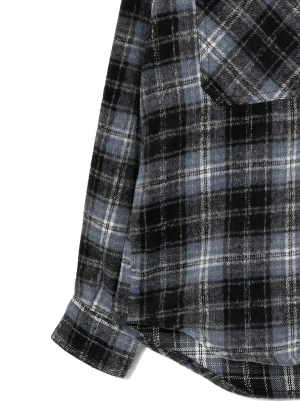 CHOCOOLATE Geruit jack Blauw