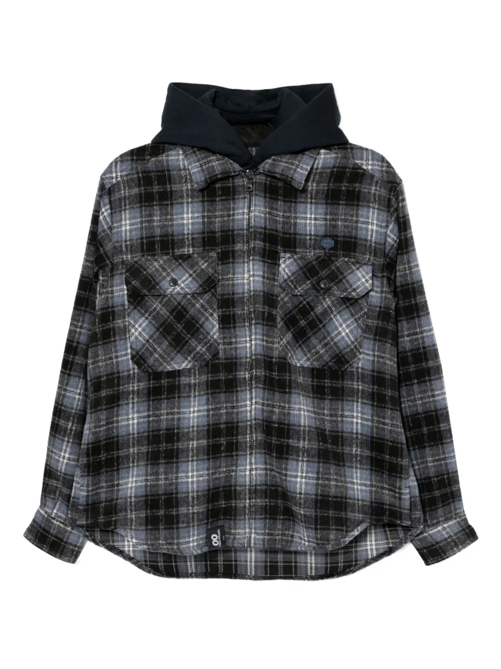 CHOCOOLATE checked jacket | Blue | Image 1