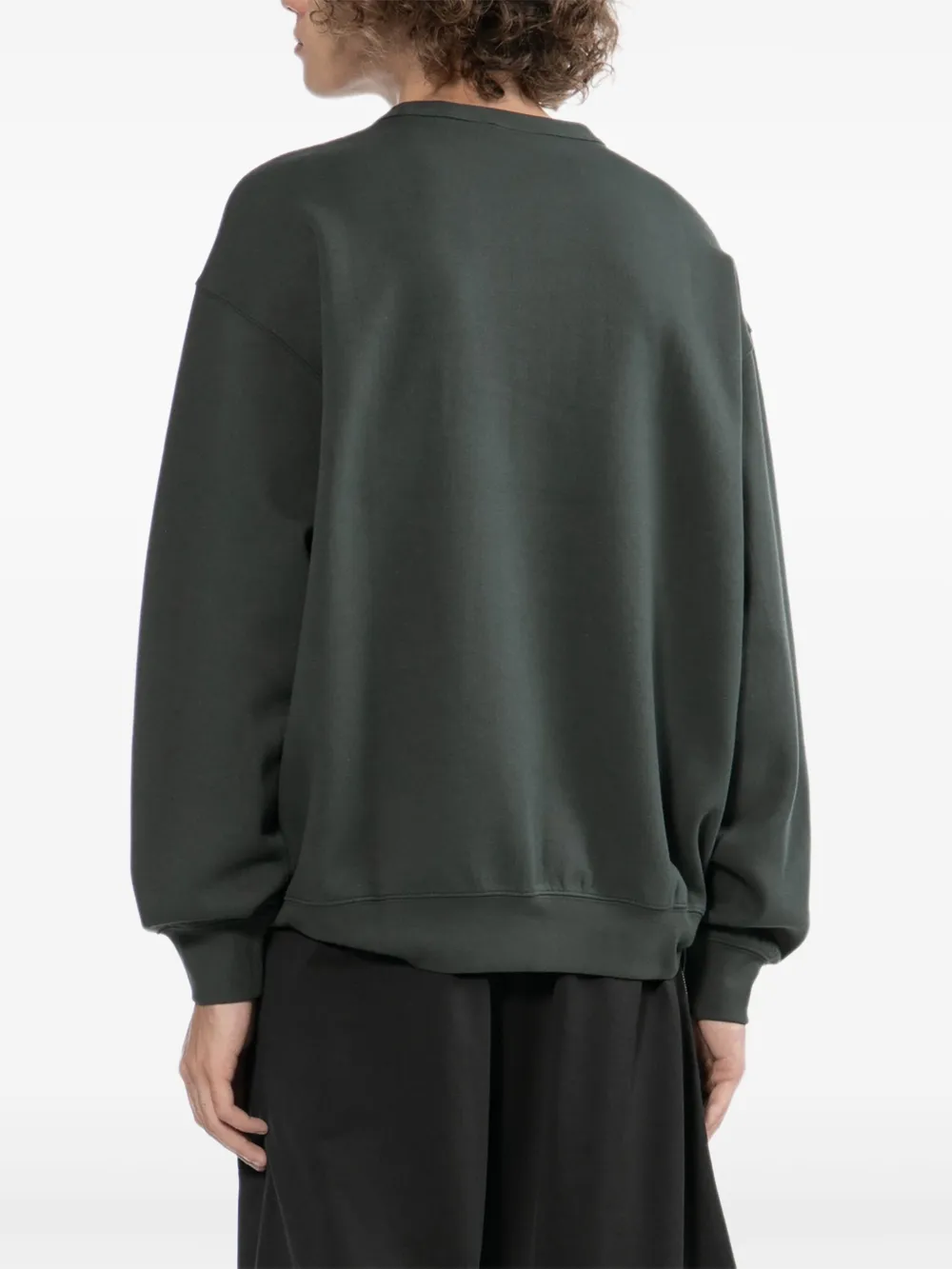 CHOCOOLATE Sweater met print Groen