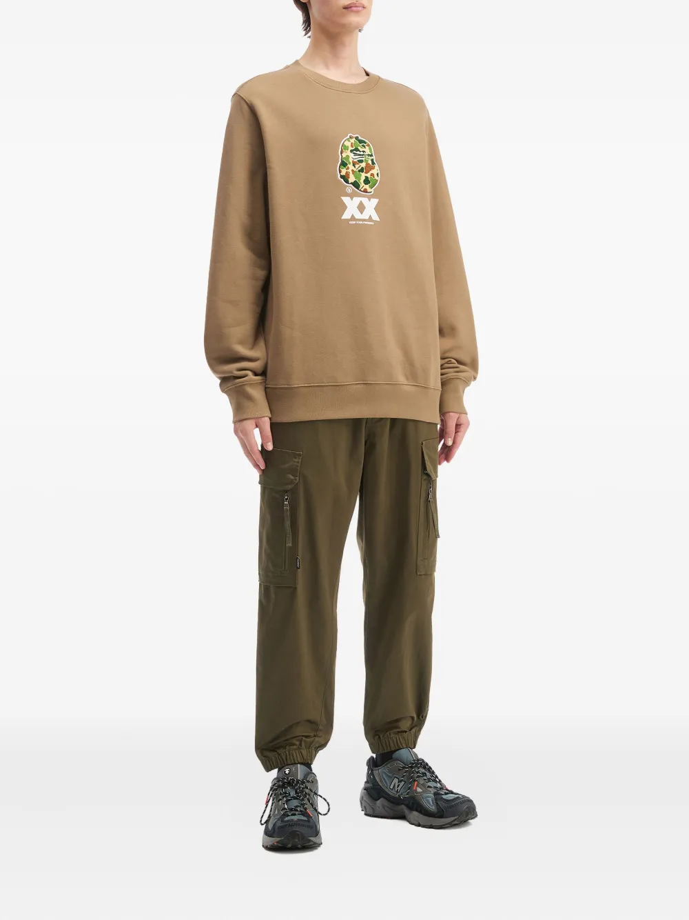 FINGERCROXX camouflage-appliqué sweatshirt | Sweatshirts | Image 2