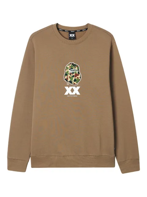FINGERCROXX camouflage-appliqué sweatshirt