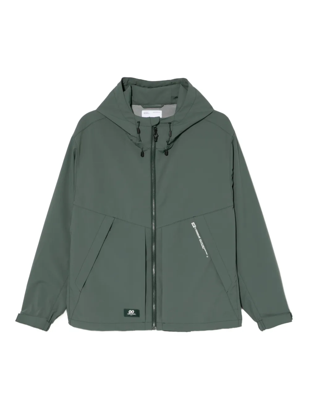 CHOCOOLATE logo-print jacket | Green | Image 1