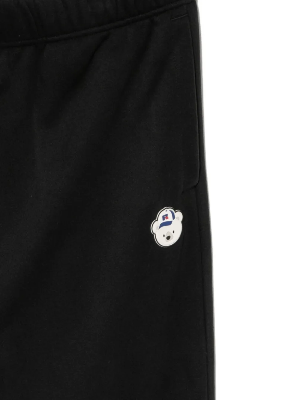 CHOCOOLATE x Russell Athletic broek met beerreliëf Zwart