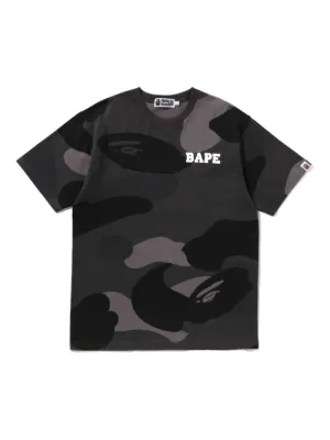 A BATHING APE® ラインストーンロゴ Tシャツ | ブラック | FARFETCH JP