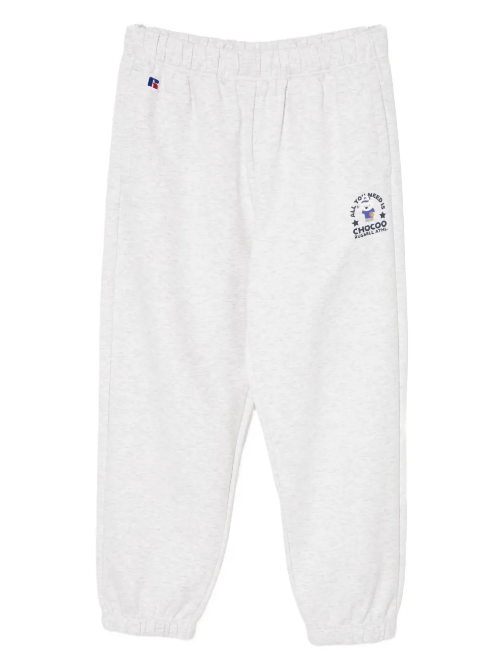 CHOCOOLATE x Russell Athletic bear-print trousers | Grey | Image 1