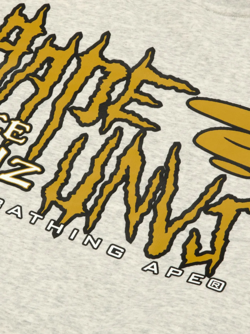 Aape By A Bathing Ape Graphic-print Sweatshirt In Gray