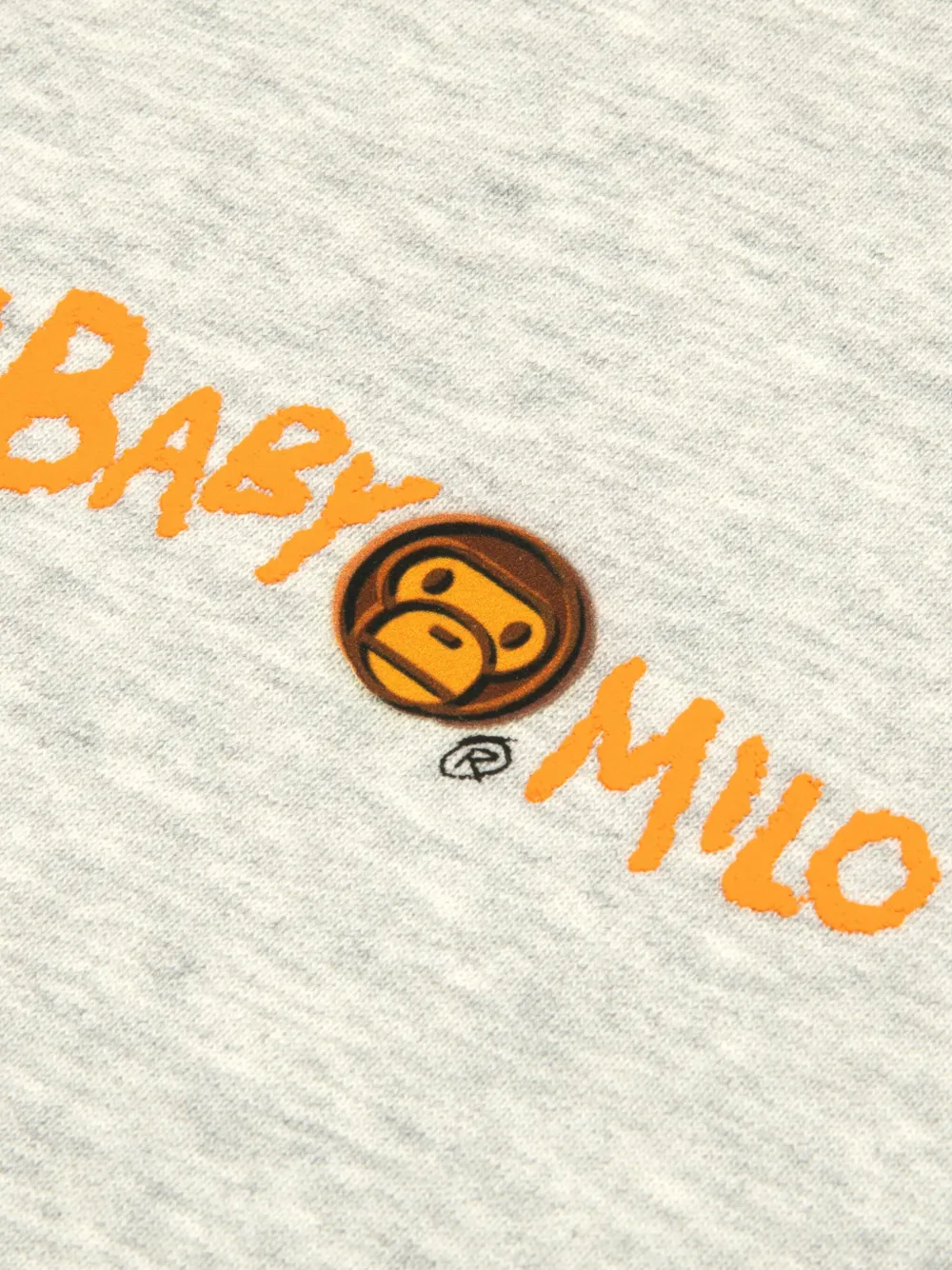 *baby Milo® Store By *a Bathing Ape® Graphic-print Hoodie In Neutral
