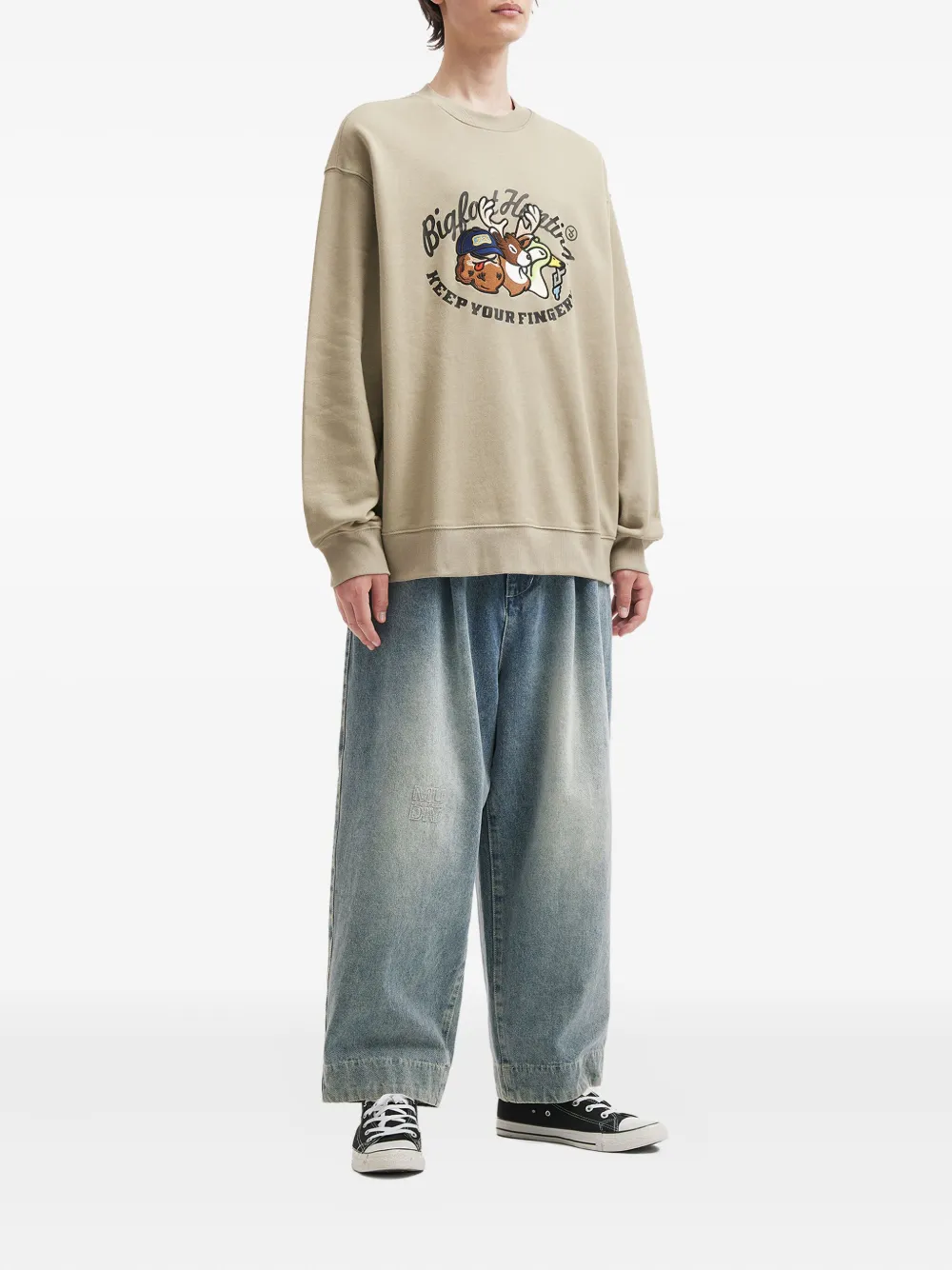 FINGERCROXX graphic crew-neck sweatshirt | Sweatshirts | Image 2