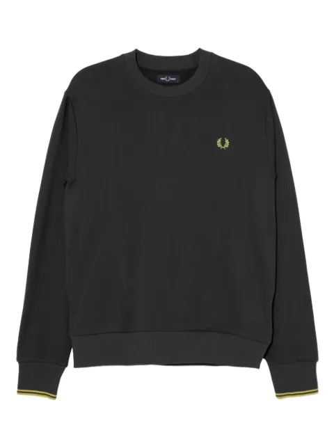 Fred Perry logo-embroidered sweatshirt