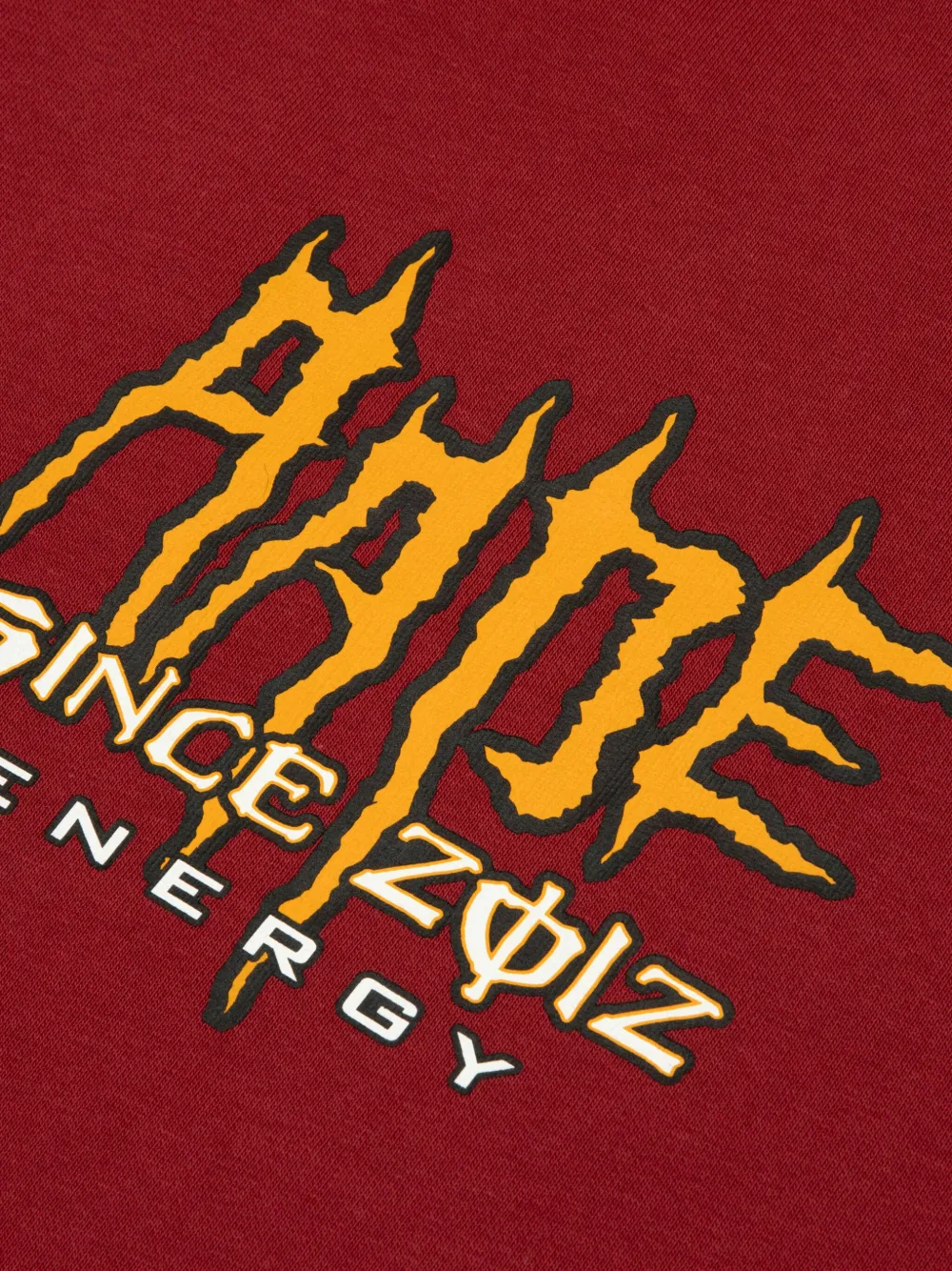 Aape By A Bathing Ape Logo Crew-neck Sweatshirt In Red