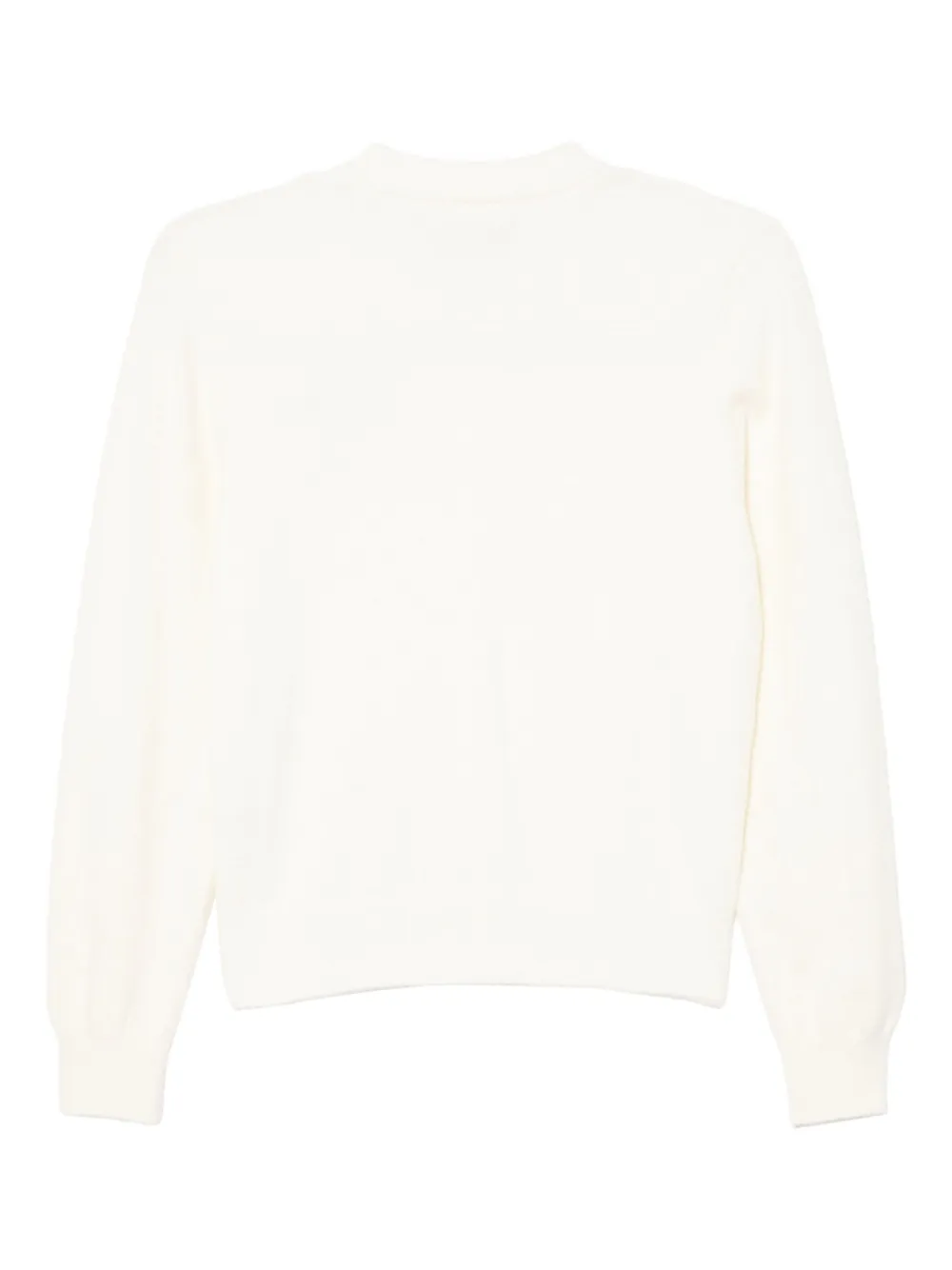 CHOCOOLATE Vest met geborduurd logo Beige