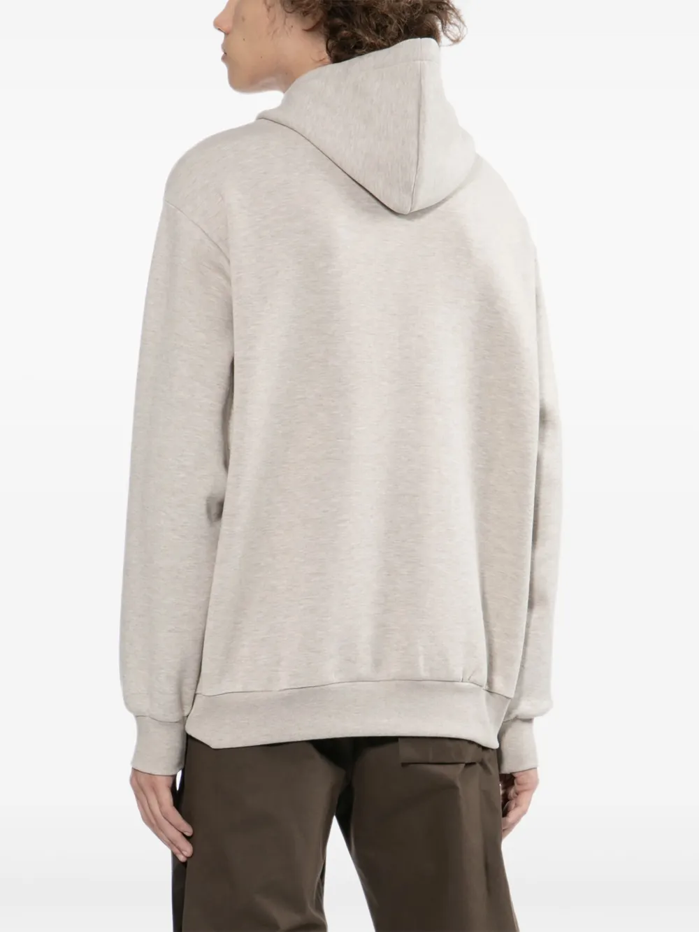 CHOCOOLATE Hoodie met berenprint Beige