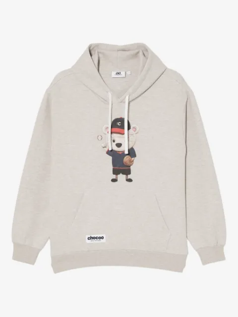 CHOCOOLATE bear-print hoodie