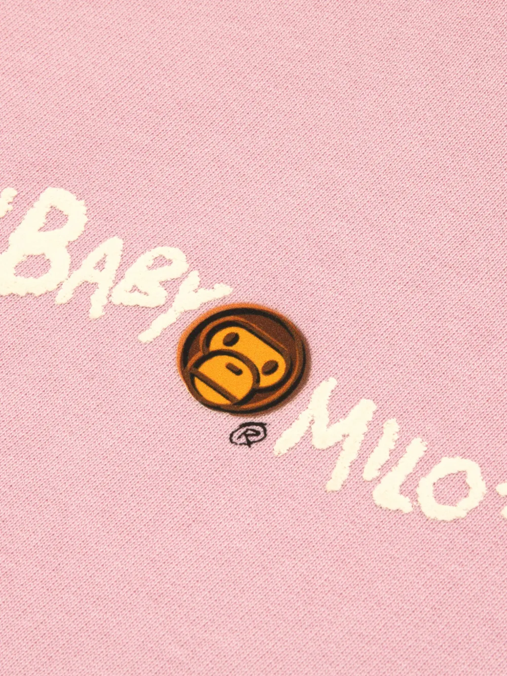 *baby Milo® Store By *a Bathing Ape® Graphic Hoodie In Pink