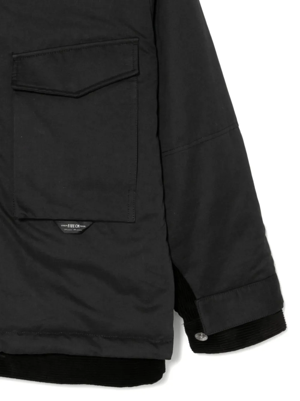 Five Cm Logo-patch Jacket In Multi