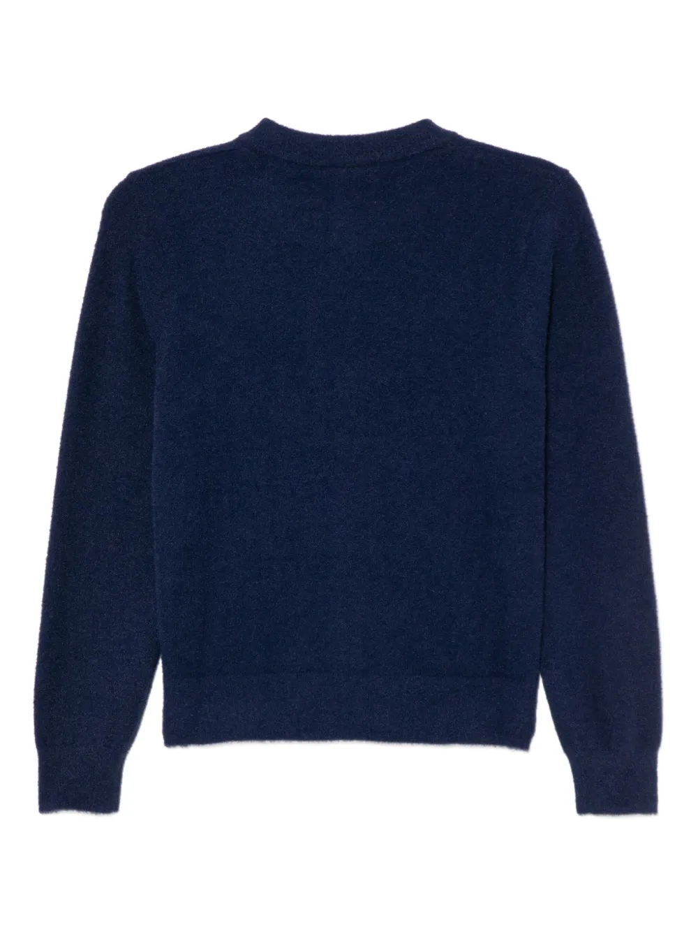 CHOCOOLATE Vest met geborduurd logo Blauw