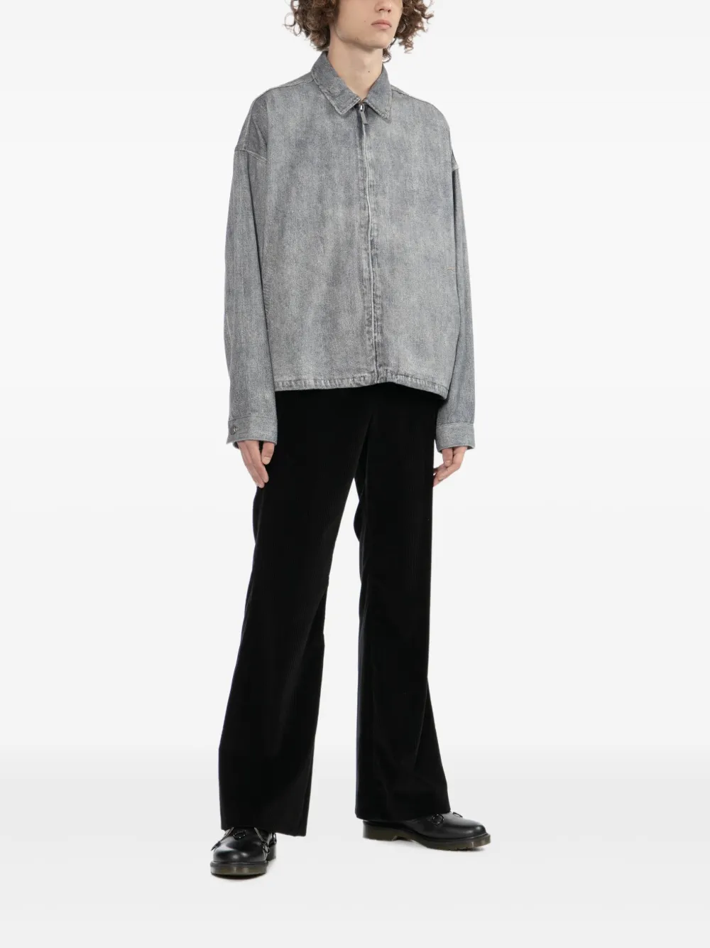 izzue logo-patch denim jacket | Denim Jackets | Image 2