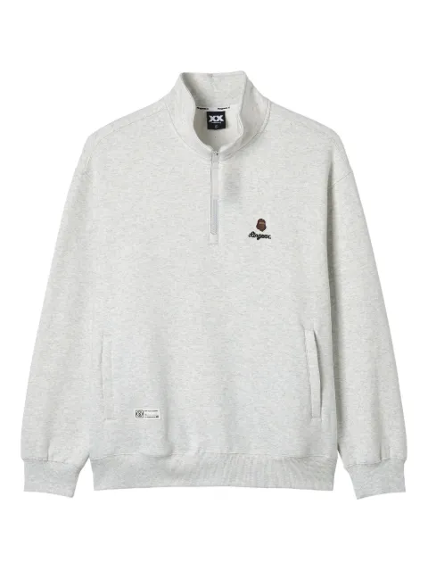 FINGERCROXX zip mock-neck sweatshirt