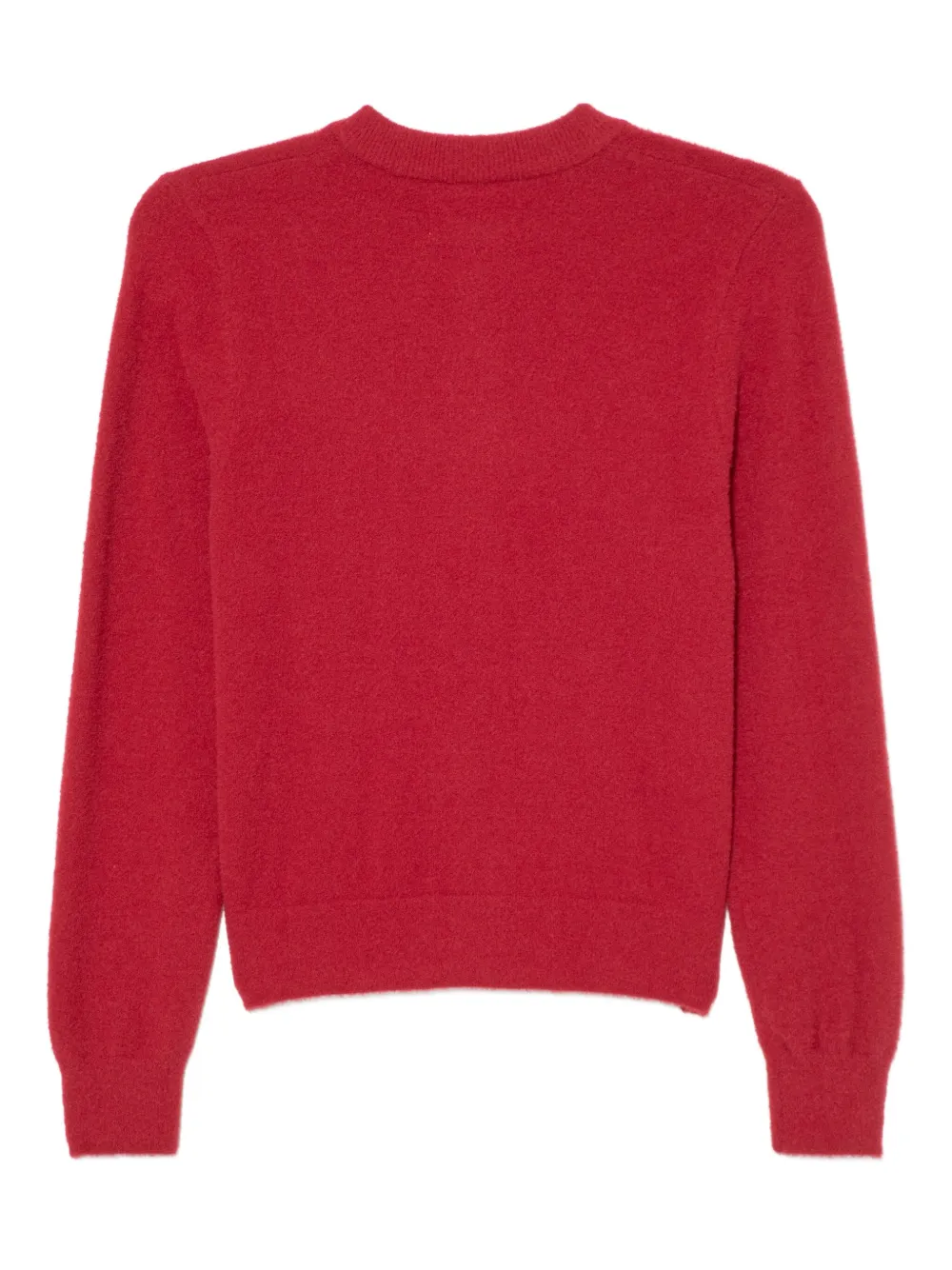 CHOCOOLATE Vest met geborduurd logo Rood