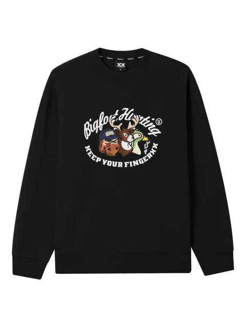 FINGERCROXX sudadera con estampado gráfico