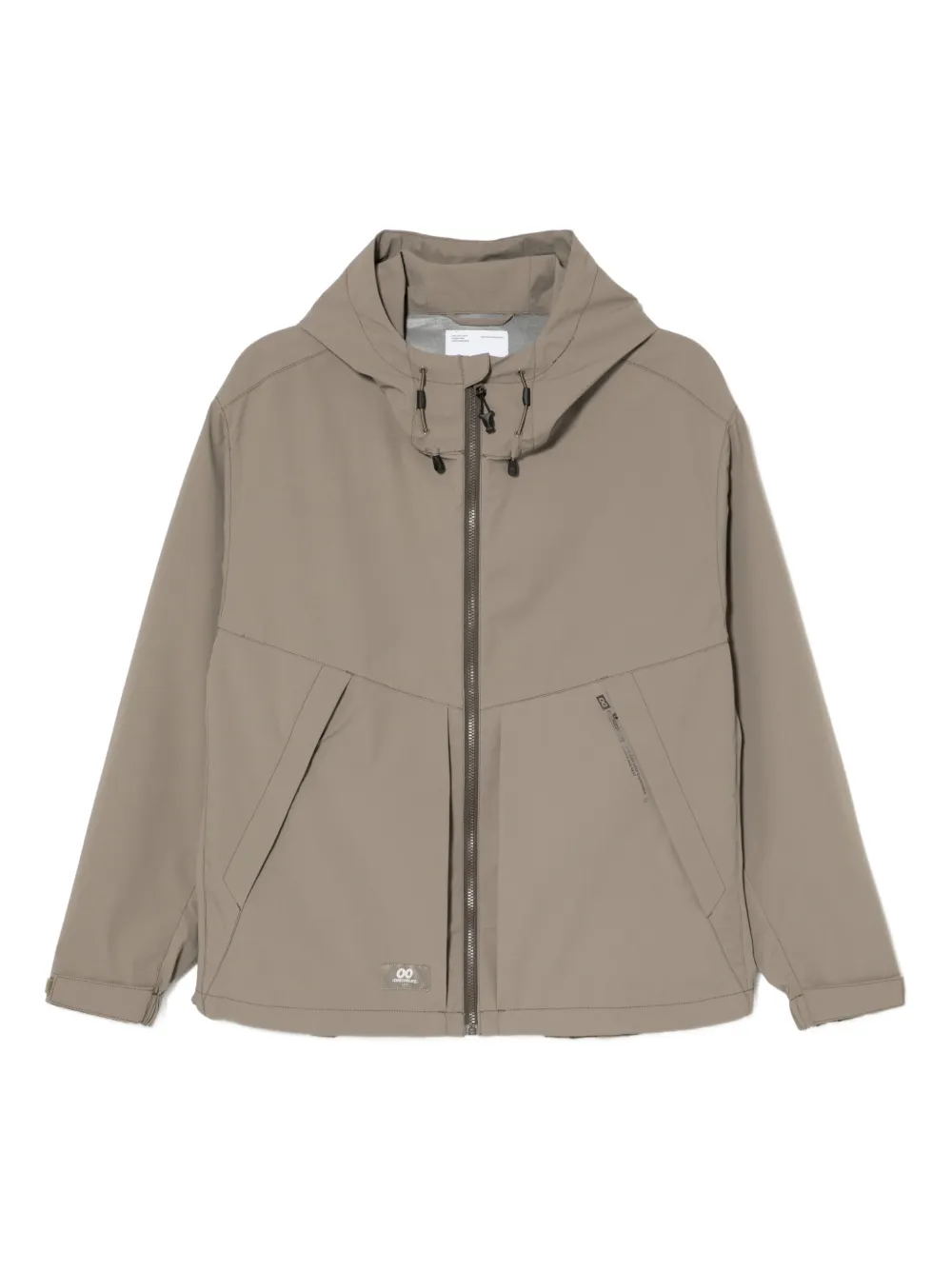 CHOCOOLATE logo-print jacket | Neutrals | Image 1