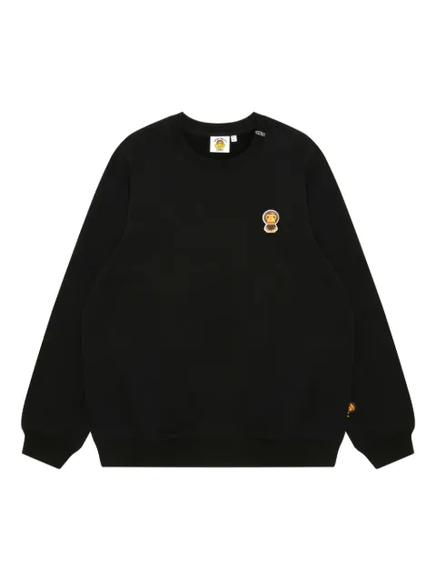 *BABY MILO® STORE BY *A BATHING APE® sudadera con estampado gráfico y cuello redondo
