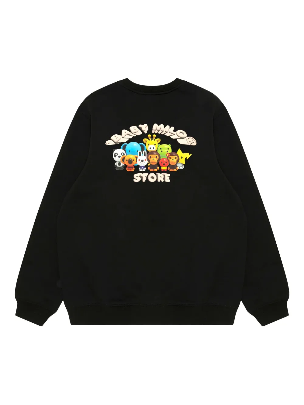 *BABY MILO® STORE BY *A BATHING APE® crew-neck graphic-print sweatshirt | Sweaters | Image 2