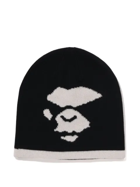 A BATHING APE® ape-motif beanie hat