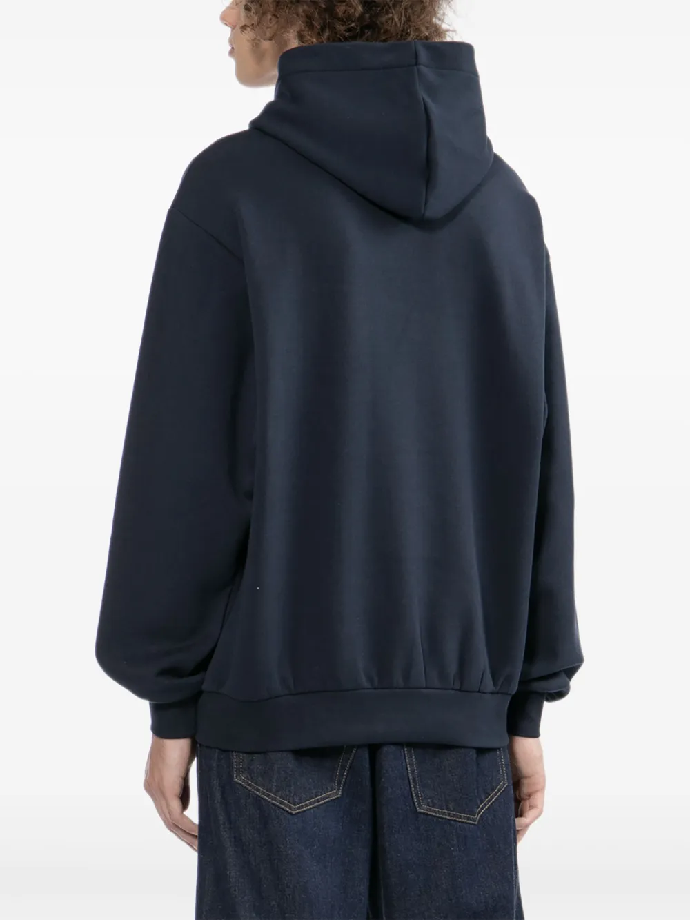 CHOCOOLATE Hoodie met berenprint Blauw