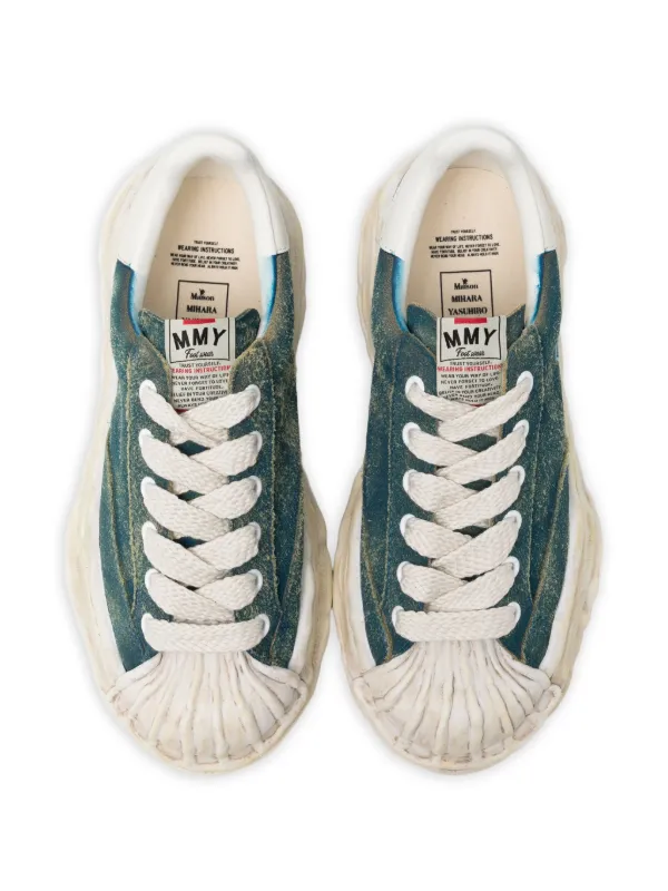 Maison MIHARA YASUHIRO Peterson Sneakers | Blue | FARFETCH