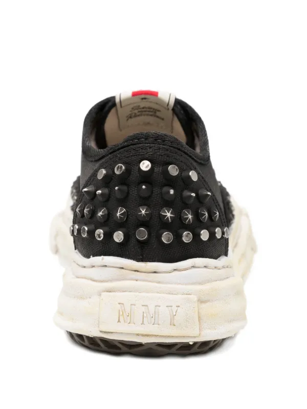 Maison MIHARA YASUHIRO Baker Studded Sneakers | Black | FARFETCH