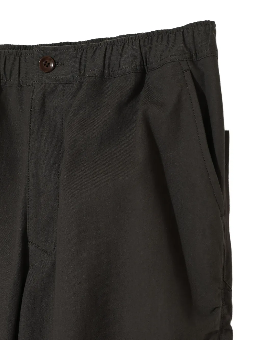 Undercover Elastic-waist Pants In Brown